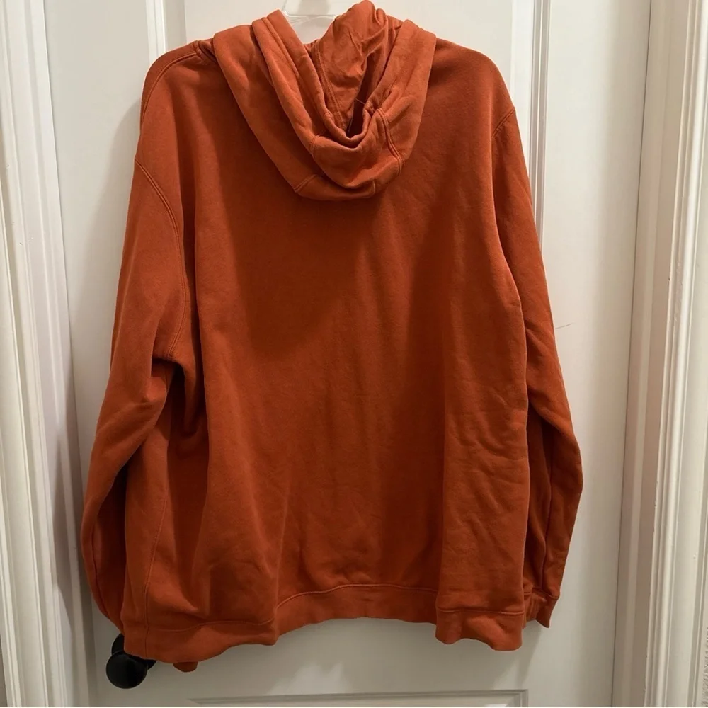 Nike Texas Longhorns Men's Size 2XL Hoodie Sweatshirt Burnt Orange Football Logo